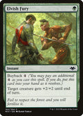 Elvish Fury – Common Magic: The Gathering card from Modern Horizons (#162)