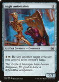 Aegis Automaton – Common Magic: The Gathering card from Aether Revolt (#141)