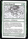 Plane-Merge Elf – Rare Magic: The Gathering card from Mystery Booster Playtest Cards 2021 (#83)