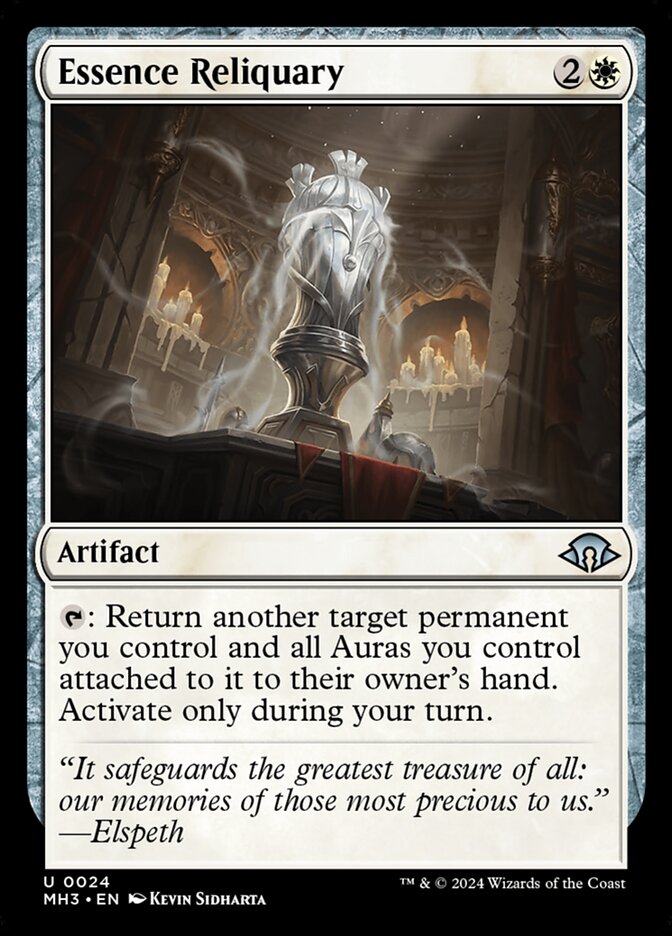 Essence Reliquary – Uncommon Magic: The Gathering card from Modern Horizons 3 (#24)