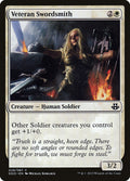 Veteran Swordsmith – Common Magic: The Gathering card from Duel Decks: Elspeth vs. Kiora (#28)