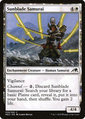 Sunblade Samurai – Common Magic: The Gathering card from Kamigawa: Neon Dynasty (#39)