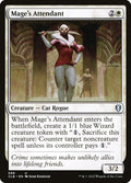 Mage's Attendant – Uncommon Magic: The Gathering card from Commander Legends: Battle for Baldur's Gate (#698)