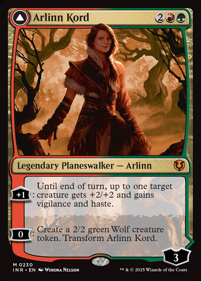 Arlinn Kord // Arlinn, Embraced by the Moon – Mythic Magic: The Gathering card from Innistrad Remastered (#230)