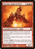 Akroma, Angel of Fury – Rare Magic: The Gathering card from Commander 2011 (#108)