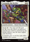 Leonardo, Big Brother – Common Magic: The Gathering card from Teenage Mutant Ninja Turtles (#14)