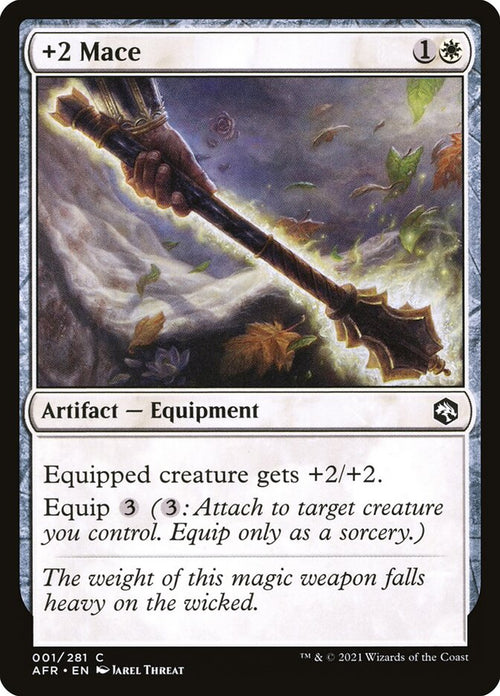 +2 Mace – Common Magic: The Gathering card from Adventures in the Forgotten Realms (#1)