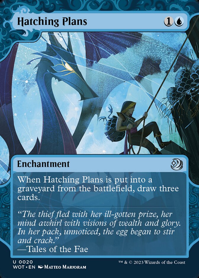 Hatching Plans – Uncommon Magic: The Gathering card from Wilds of Eldraine: Enchanting Tales (#20)