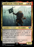 Uglúk of the White Hand – Uncommon Magic: The Gathering card from The Lord of the Rings: Tales of Middle-earth (#235)