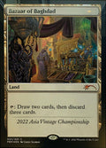 Bazaar of Baghdad – Special Magic: The Gathering card from Vintage Championship (#2022A)