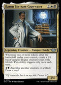 Baron Bertram Graywater – Uncommon Magic: The Gathering card from Outlaws of Thunder Junction (#195)