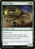 Acidic Slime – Uncommon Magic: The Gathering card from Commander Legends (#421)