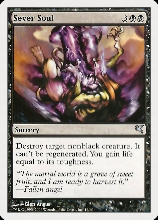 Sever Soul – Uncommon Magic: The Gathering card from Hachette UK (#15)