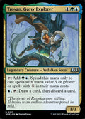 Troyan, Gutsy Explorer – Uncommon Magic: The Gathering card from Wilds of Eldraine (#217)