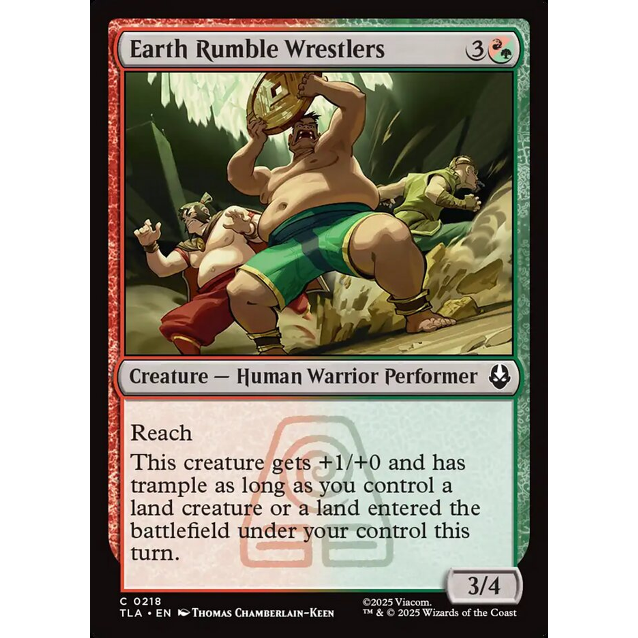 Earth Rumble Wrestlers (TLA 218) — Moore Collectables UK