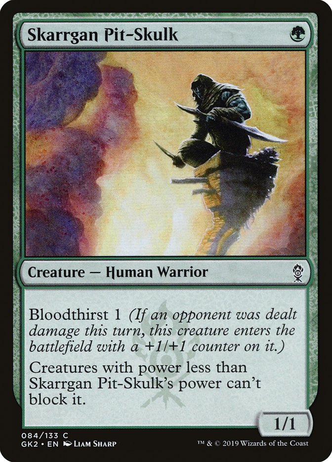Skarrgan Pit-Skulk – Common Magic: The Gathering card from RNA Guild Kit (#84)