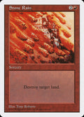Stone Rain – Common Magic: The Gathering card from Fifth Edition (#270)