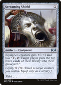 Screaming Shield – Uncommon Magic: The Gathering card from Ravnica Allegiance (#239)