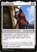 Flaming Fist – Common Magic: The Gathering card from Commander Legends: Battle for Baldur's Gate (#18)