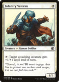 Infantry Veteran – Common Magic: The Gathering card from Iconic Masters (#24)