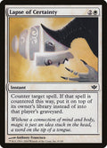 Lapse of Certainty – Common Magic: The Gathering card from Conflux (#9)