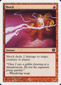 Shock – Common Magic: The Gathering card from Ninth Edition (#220)
