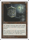Barl's Cage – Rare Magic: The Gathering card from Fifth Edition (#352)