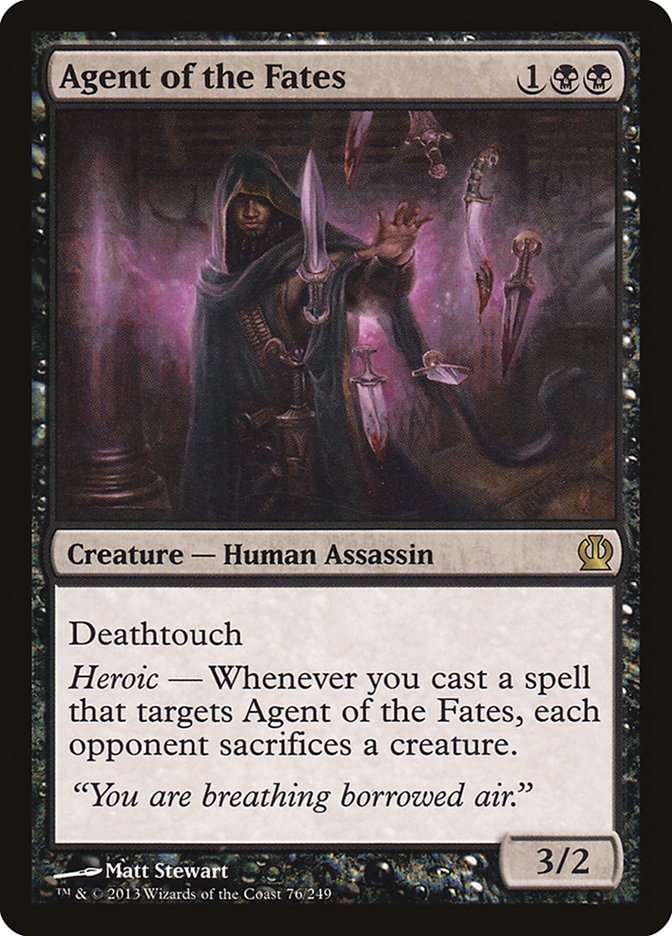 Agent of the Fates – Rare Magic: The Gathering card from Theros (#76)