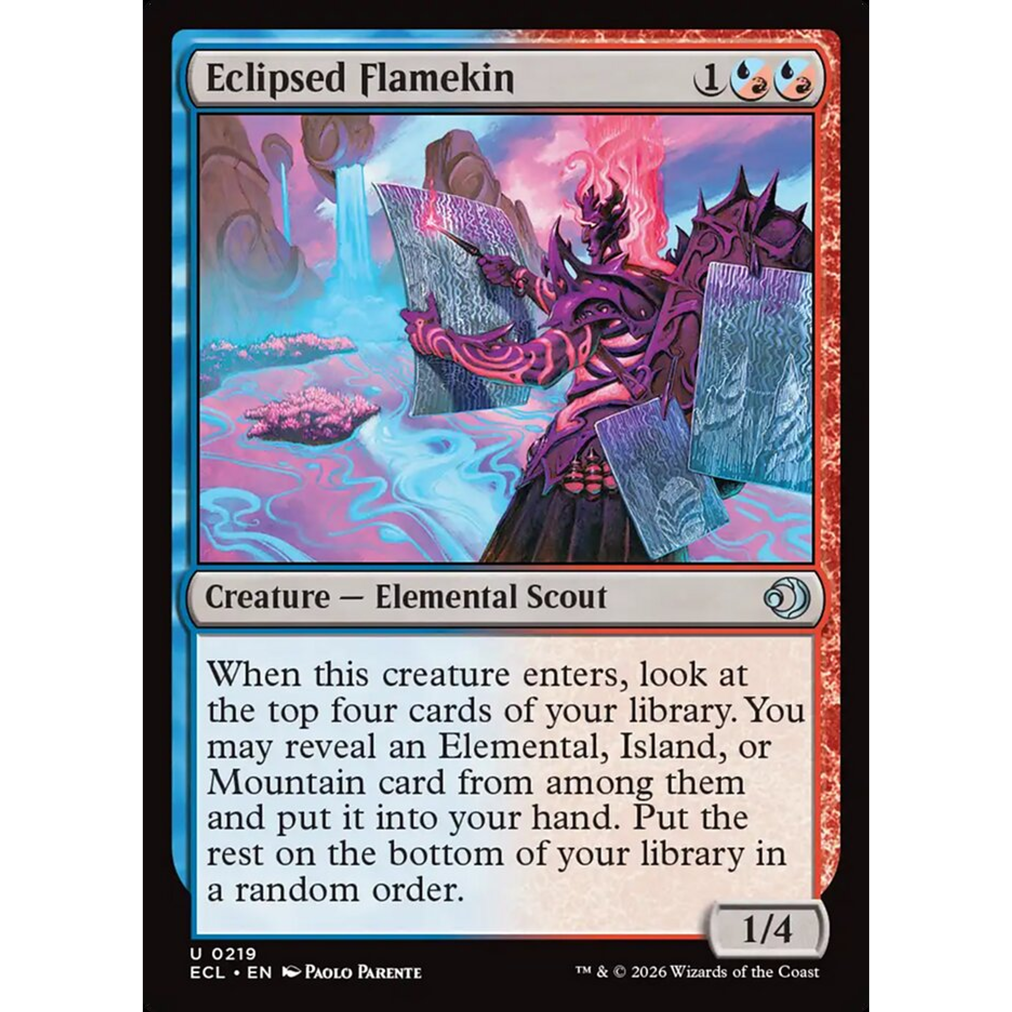 Eclipsed Flamekin (ECL 219) — Moore Collectables UK