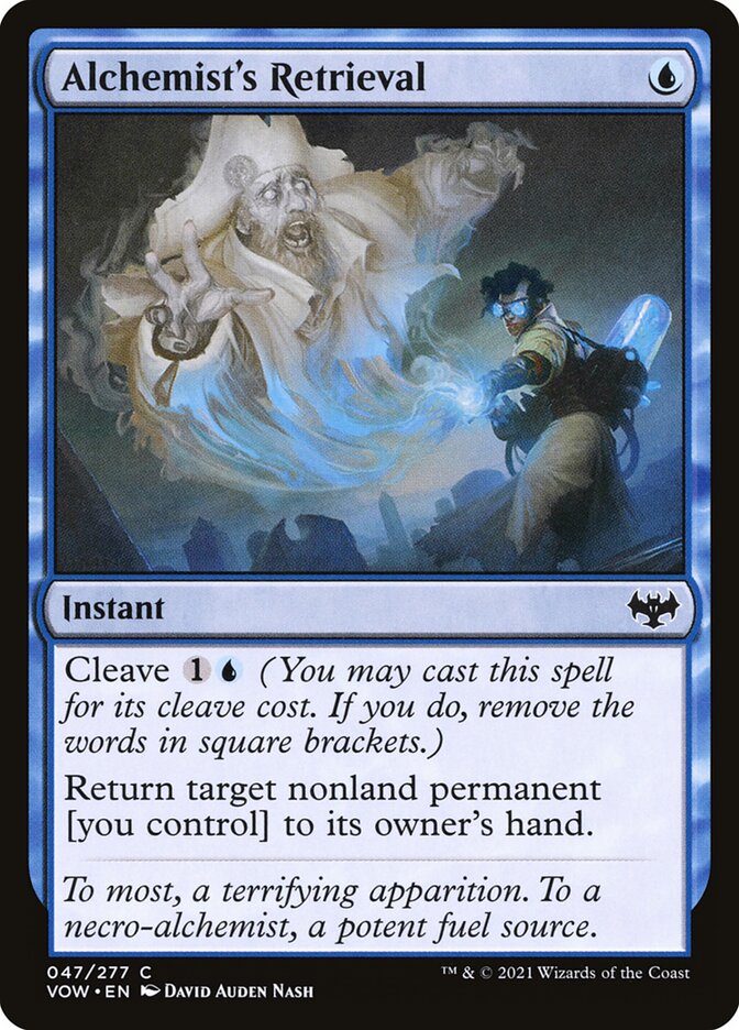 Alchemist's Retrieval – Common Magic: The Gathering card from Innistrad: Crimson Vow (#47)
