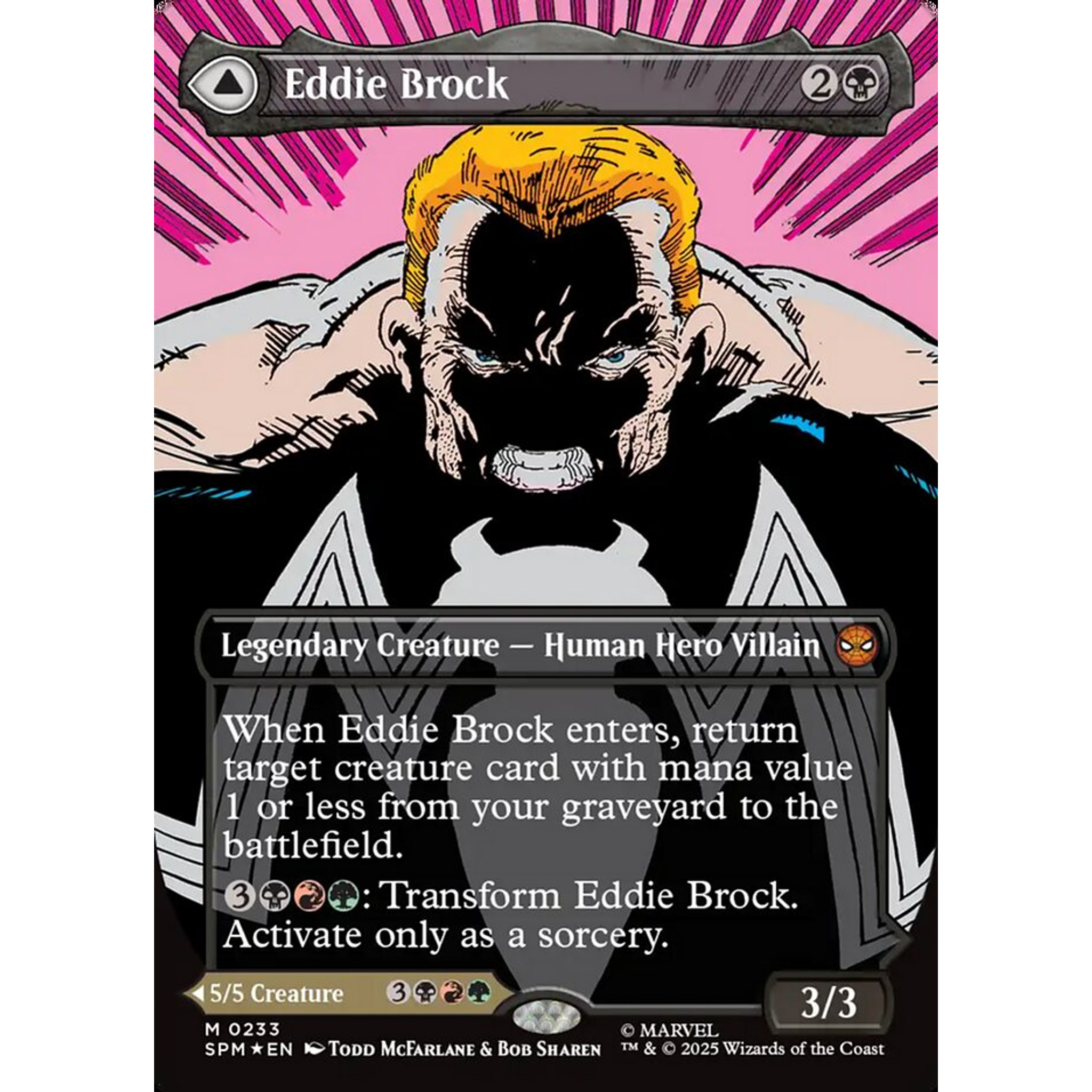 Eddie Brock // Venom, Lethal Protector (SPM 233) — Moore Collectables UK