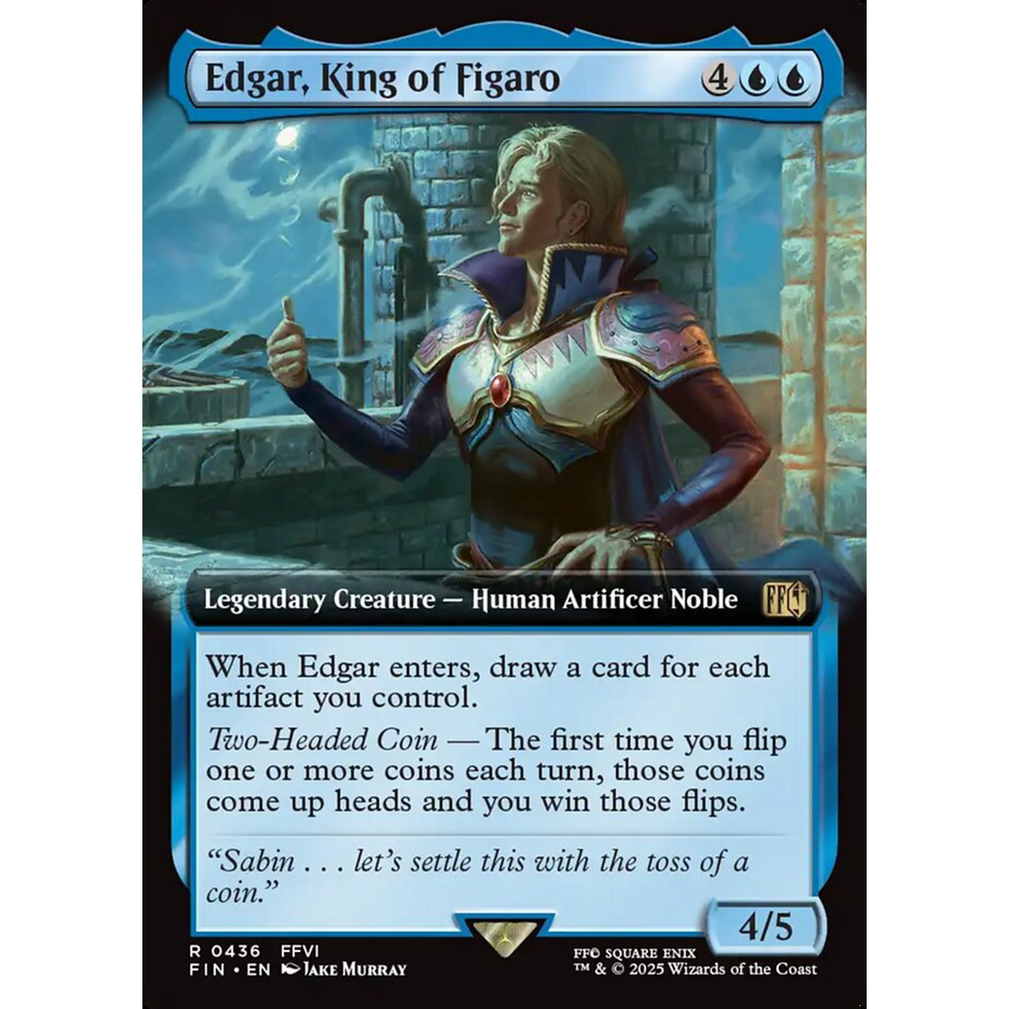 Edgar, King of Figaro (FIN 436) — Moore Collectables UK