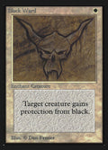 Black Ward – Uncommon Magic: The Gathering card from Collectors' Edition (#5)