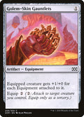 Golem-Skin Gauntlets – Common Magic: The Gathering card from Double Masters (#259)