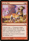 Incite War – Common Magic: The Gathering card from Mirrodin (#96)