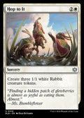 Hop to It – Uncommon Magic: The Gathering card from Bloomburrow (#16)