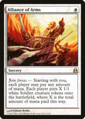 Alliance of Arms – Rare Magic: The Gathering card from Commander 2011 (#4)