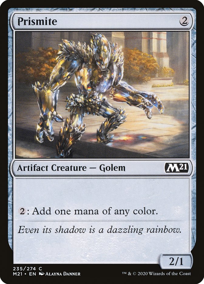 Prismite – Common Magic: The Gathering card from Core Set 2021 (#235)
