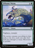 Elfhame Wurm – Common Magic: The Gathering card from Dominaria United (#161)