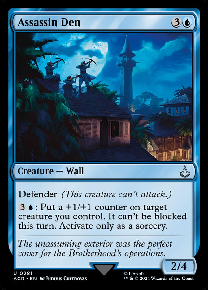 Assassin Den – Uncommon Magic: The Gathering card from Assassin's Creed (#281)