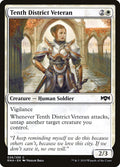 Tenth District Veteran – Common Magic: The Gathering card from Ravnica Allegiance (#26)