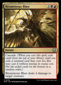 Bituminous Blast – Uncommon Magic: The Gathering card from Modern Horizons 3 Commander (#255)