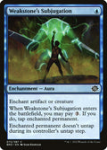 Weakstone's Subjugation – Common Magic: The Gathering card from The Brothers' War (#72)