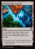 Terramorphic Expanse – Common Magic: The Gathering card from Aetherdrift Commander (#179)