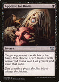 Appetite for Brains – Uncommon Magic: The Gathering card from Duel Decks: Blessed vs. Cursed (#51)