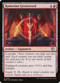 Ramosian Greatsword – Uncommon Magic: The Gathering card from March of the Machine (#159)