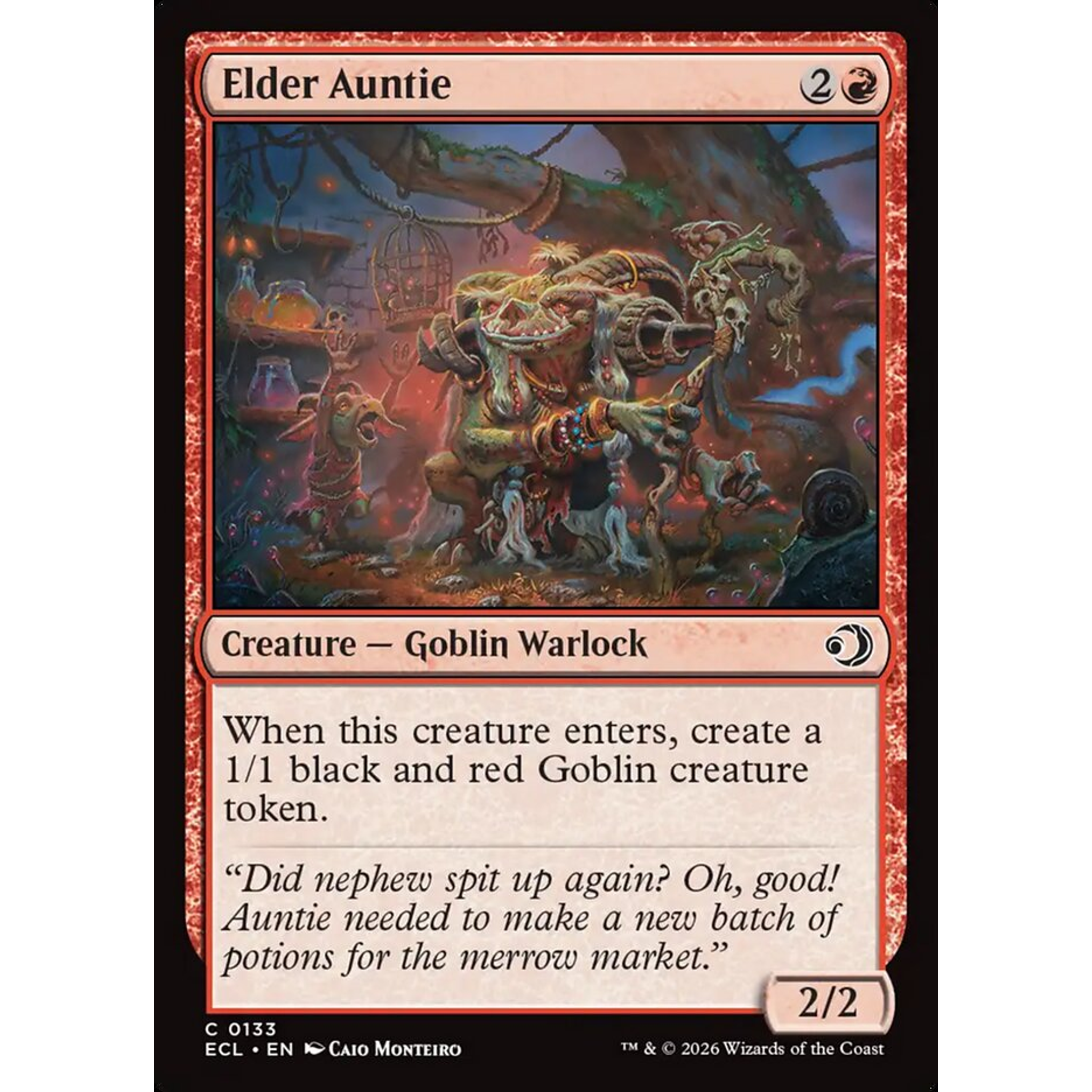 Elder Auntie (ECL 133) — Moore Collectables UK