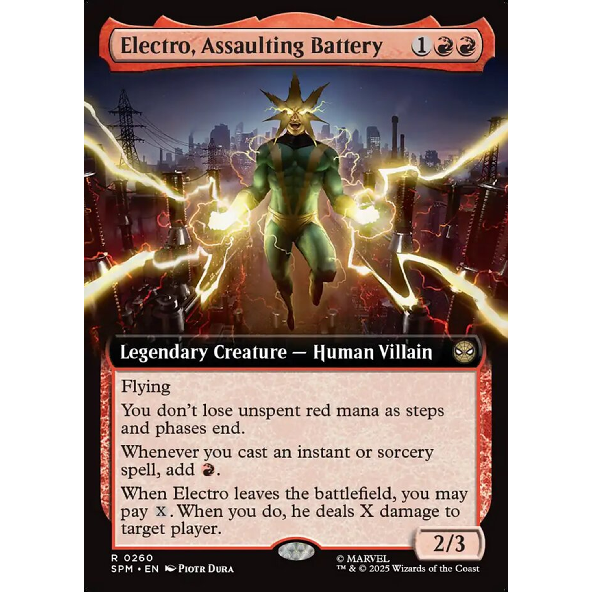 Electro, Assaulting Battery (SPM 260) — Moore Collectables UK