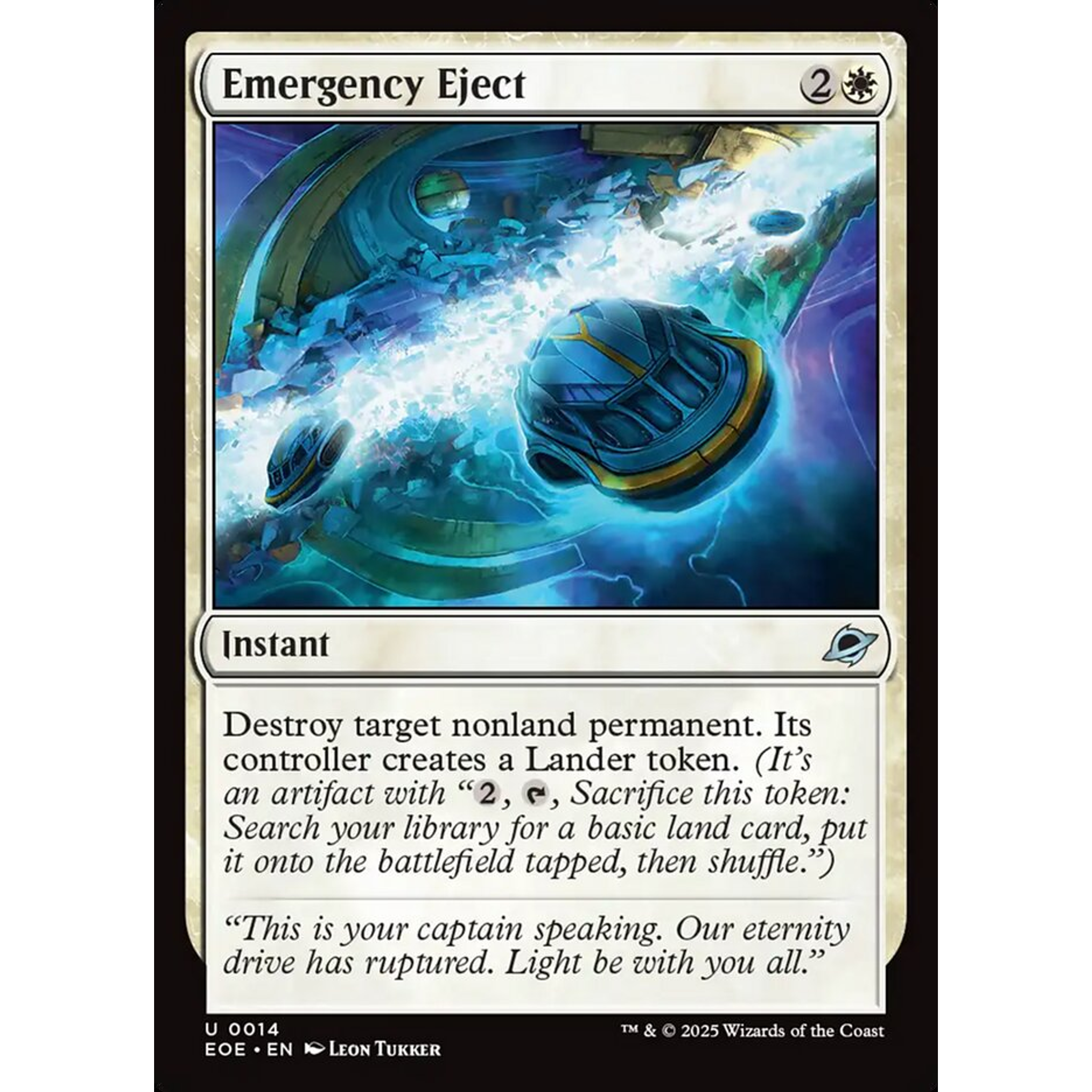 Emergency Eject (EOE 14) — Moore Collectables UK