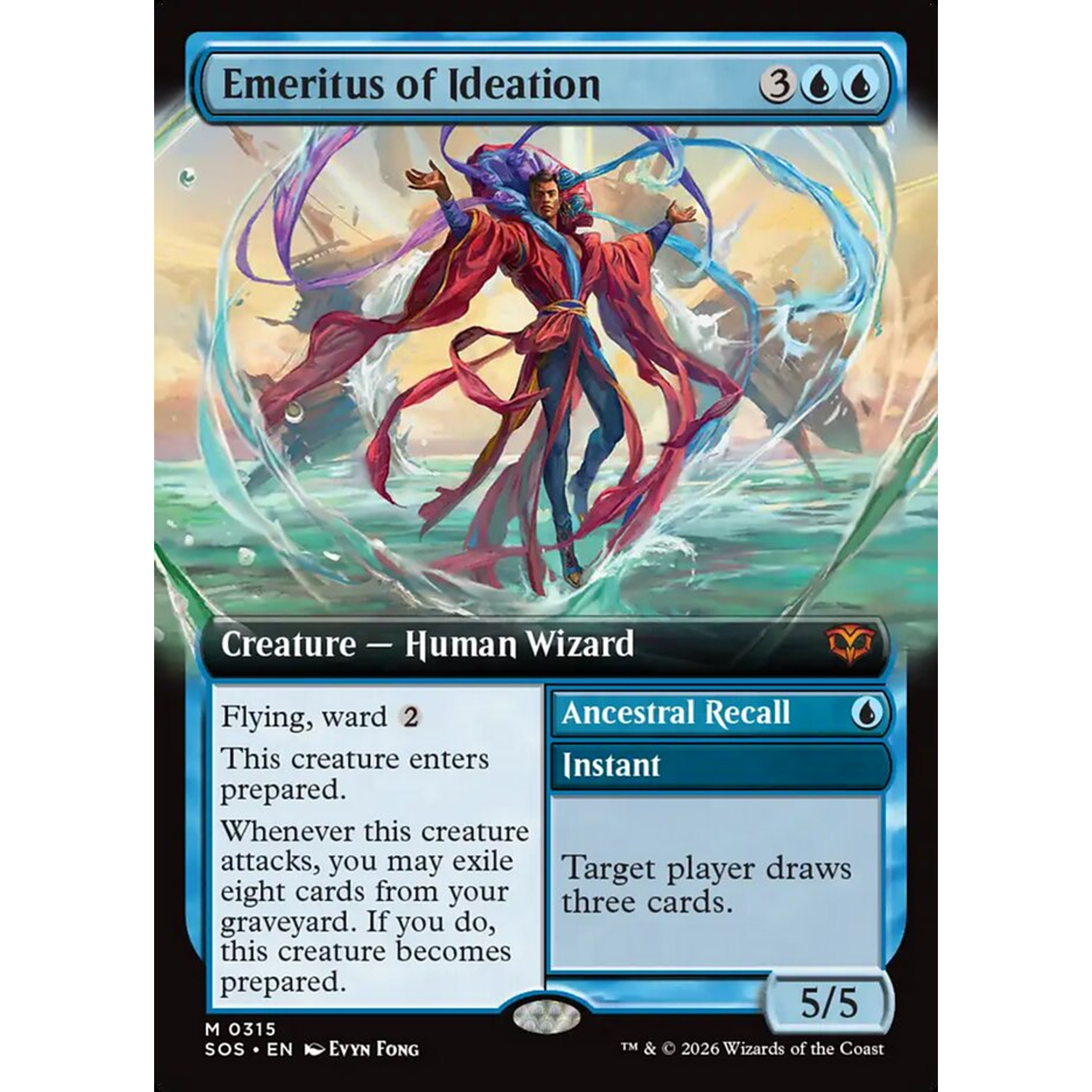 Emeritus of Ideation // Ancestral Recall (SOS 315) — Moore Collectables UK